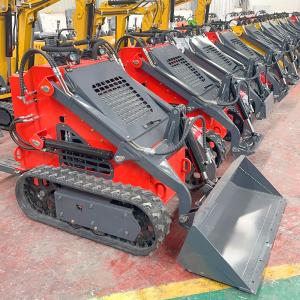 Adjustable Skid Steer Loader for Fast and Efficient Material Handling and