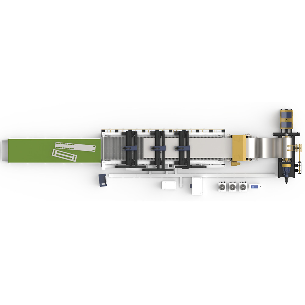 KEBEI Full-Automatic Versatile Coiled Fiber Laser Cutting Machine With 3/380V/50Hz Power Supply