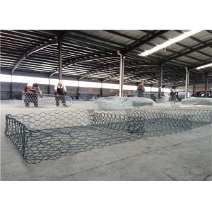PVC Coated Gabion Mattress 60x80mm Hexagonal Wire Mesh