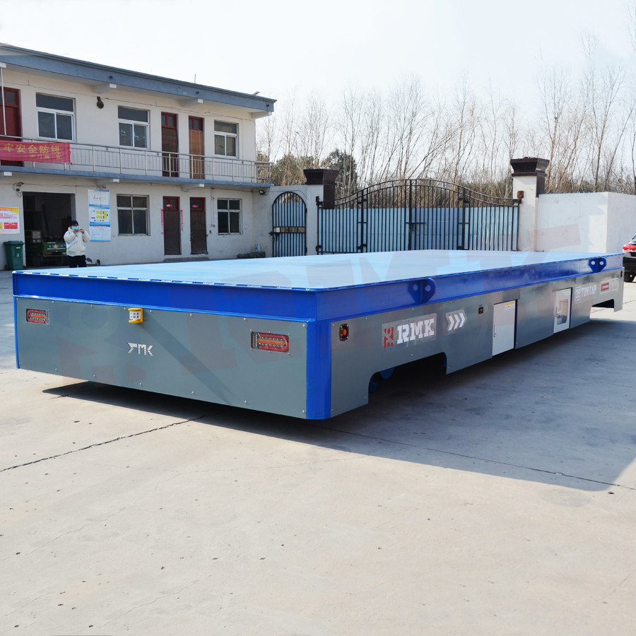 Heavy Duty 35 Tons Motorized Injection Mould , CE Certification Trackless Transfer Cart