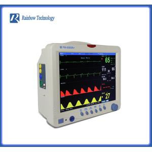 Portable Multi Parameter Patient Monitor Color TFT LCD ECG HR NIBP SpO2
