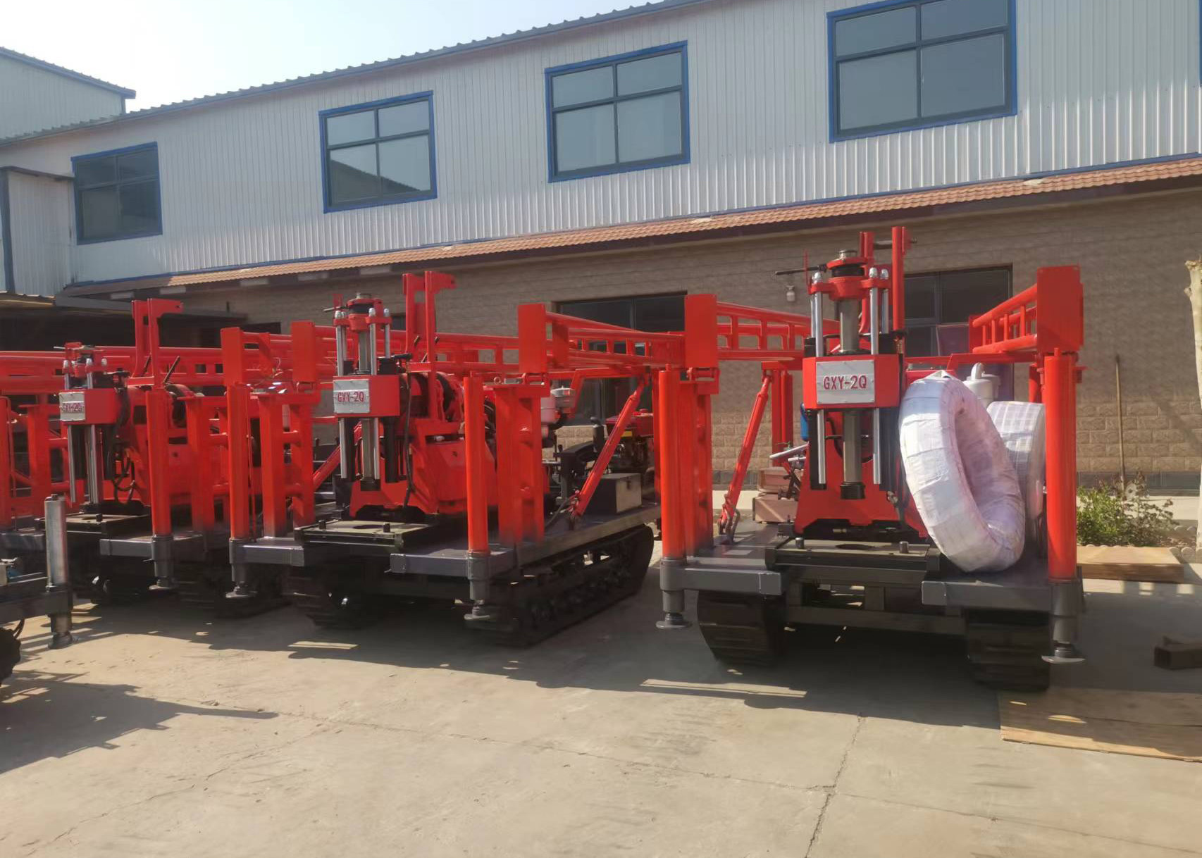 380V 200 Meter Diesel Small Borehole Drilling Machine
