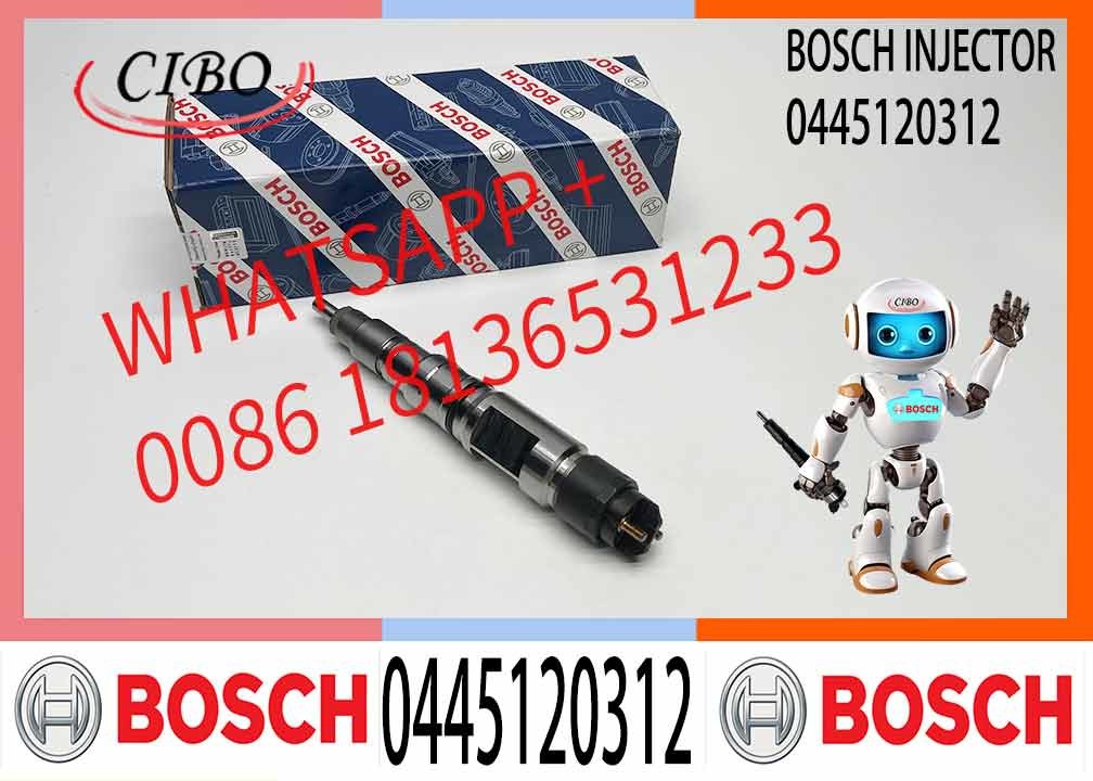 High Performance Diesel Engine Parts 0445120312 Fuel Injector 0 445 120 312 For MAN Diesel Engine