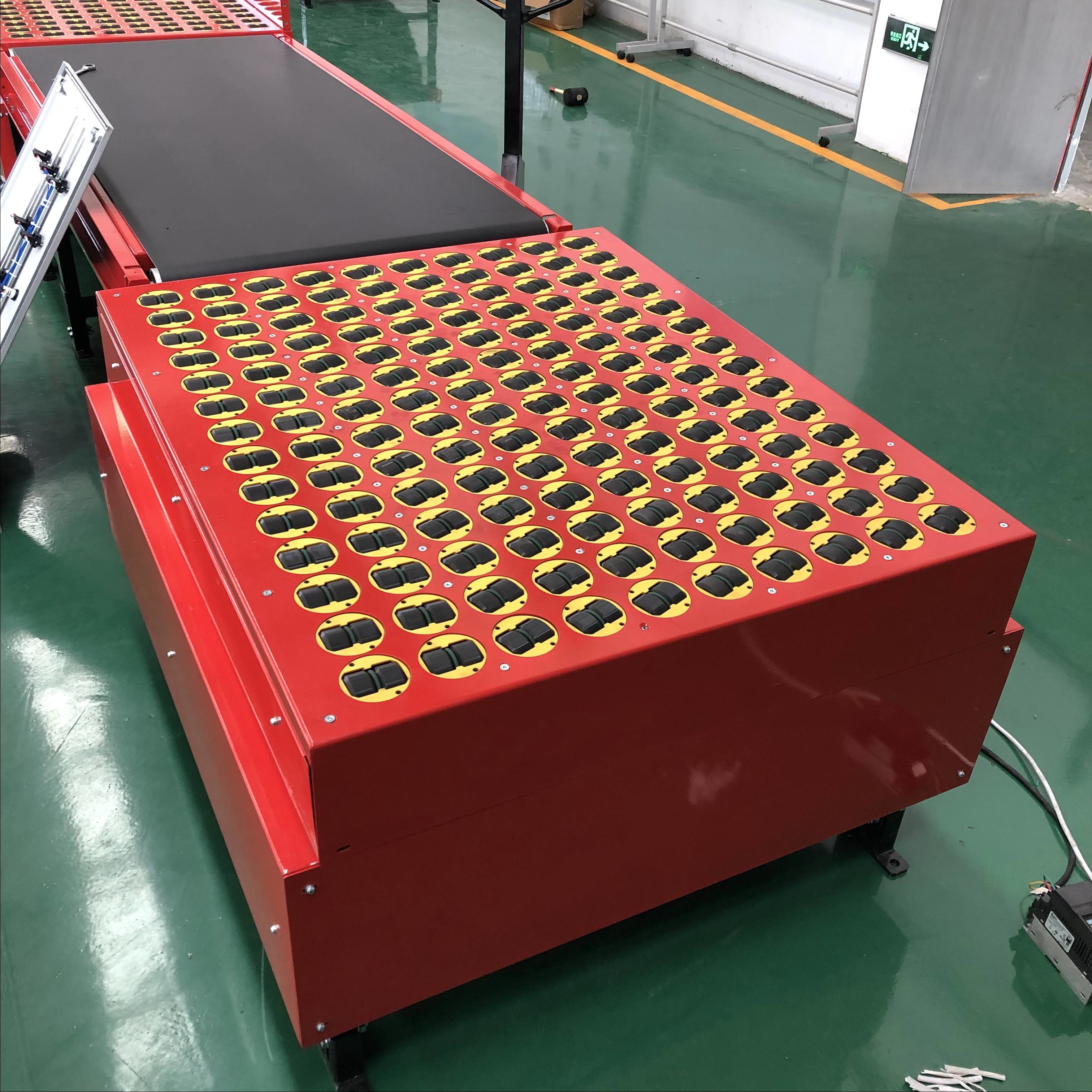1200W L1030xW1280xH600 Steerable Diverter Swivel Wheel Sorter
