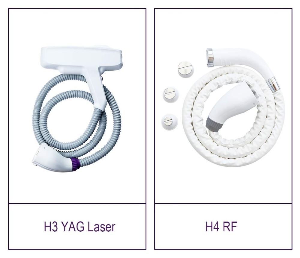 New Style E Light IPL RF ND YAG Laser Multifunction Machine 2500W Output