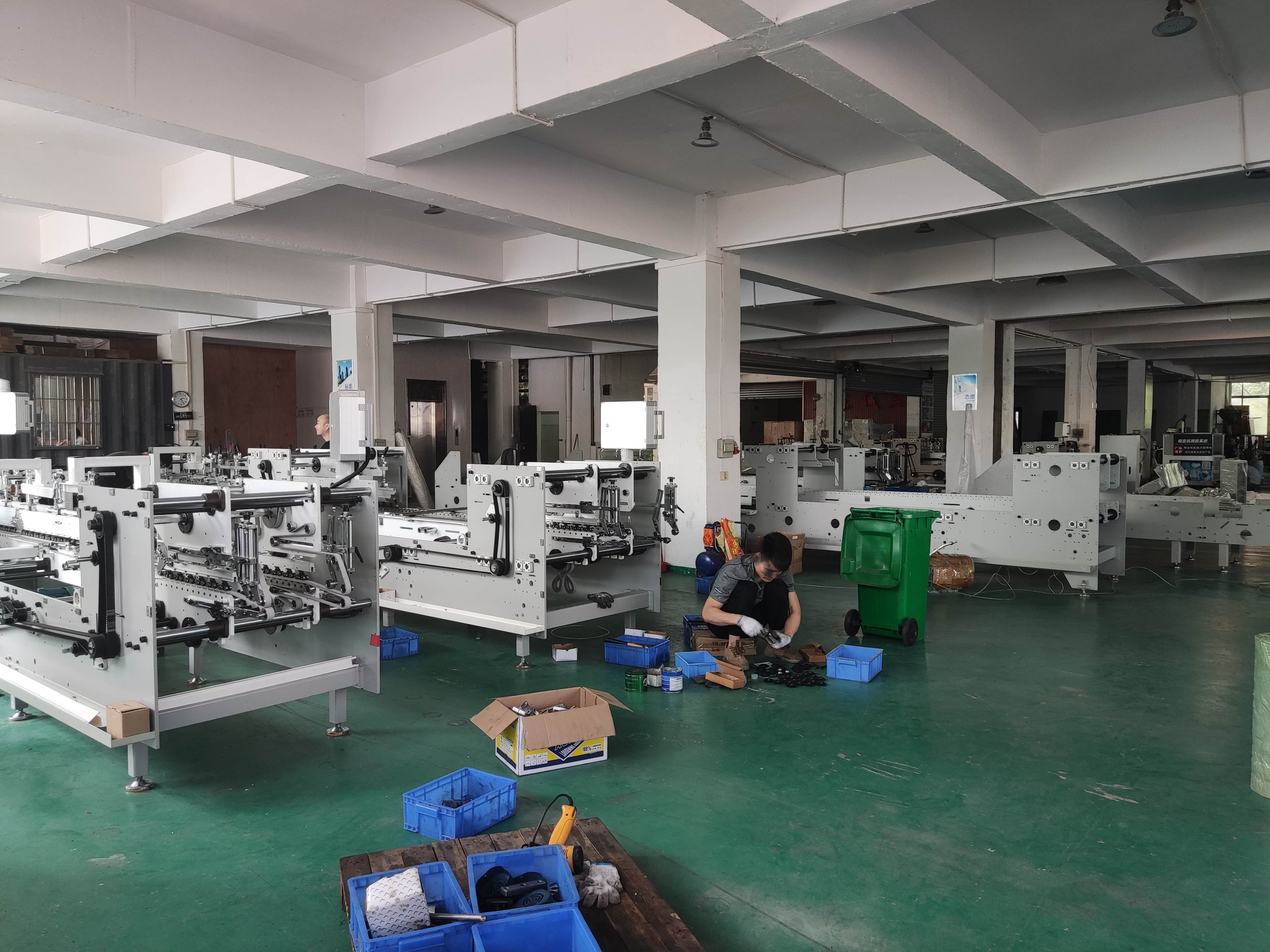380V Voltage Carton Folder Gluer Machine for Automatic Corrugated Carton in 2022 Year