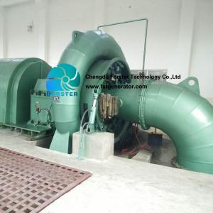  Hydraulic Generating Francis Hydro Turbine , Axial And Radial Turbines Long Using Life Manufactures