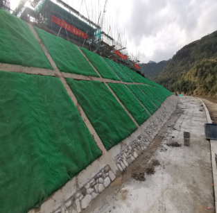 Soil and Water Protection 3D Geomat Slope Protection Net Erosion Control Mat Polyamide