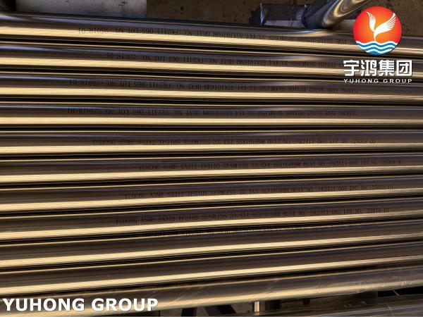 ASTM A312 TP310S Seamless Stainless Steel Heat Exchanger Tube Superior High