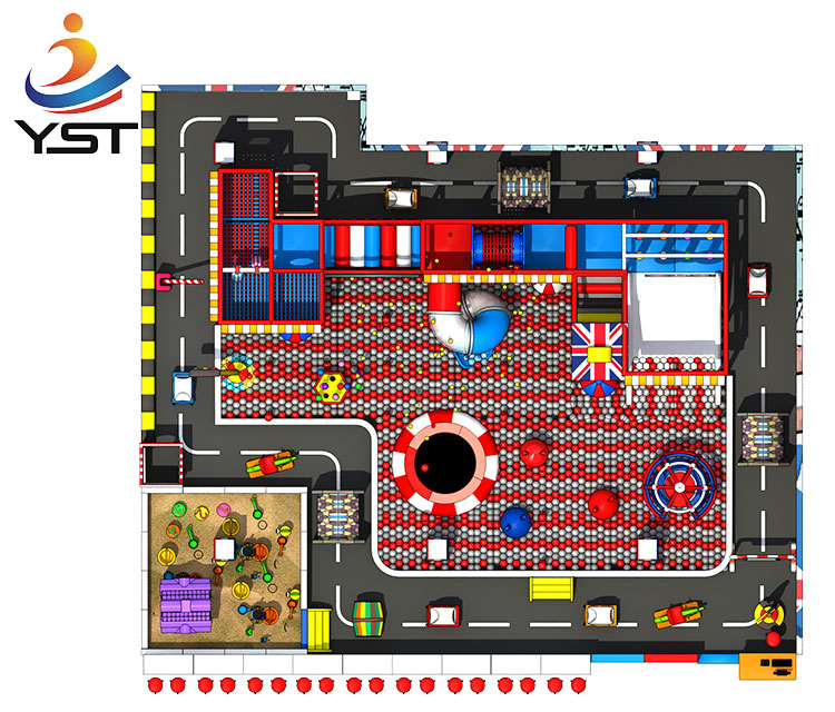 Non Toxic Indoor Soft Play Equipment , Indoor Play Structures For Toddlers