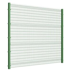PVC Coated 2.5m 3D Wire Mesh Fence Welded Curved Mesh Fence Rustproof