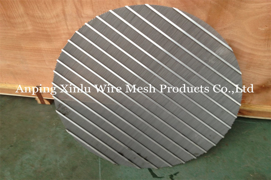 Water Filtration 304 Stainless Steel Filter Plate Screen Mesh 0.1mm Open Area