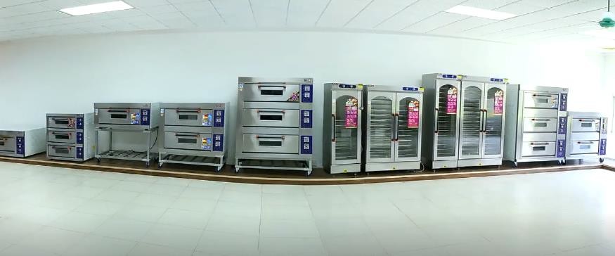Laminated-Type Gas Bakery Oven With Timing Control and Adjustable Temperature Range 20~400°C Capacity 3 Decks 6 Trays