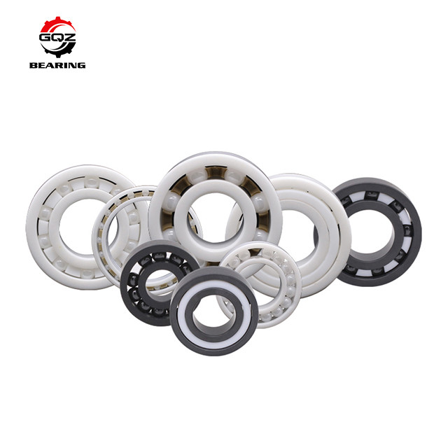 Si3N4 ZrO2 Hybrid Full Ceramic Ball Bearings , Single Row Ball Bearing 6014 2RS