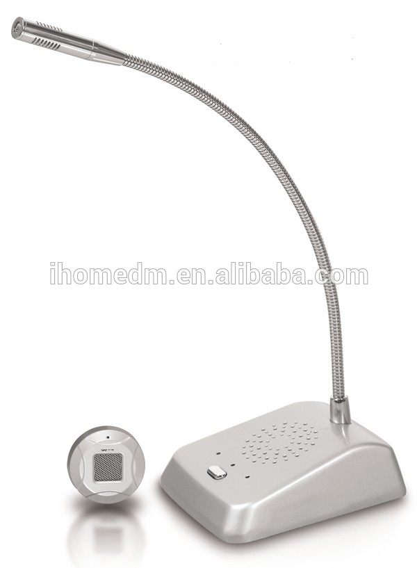 Dual-way audio bank window counter intercom with competitive price
