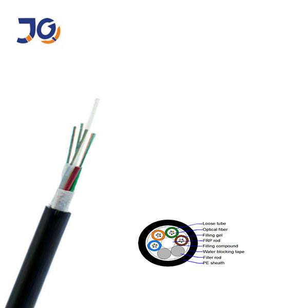 12 24 48 96 Core Outdoor Duct Fiber Optic Cable Non Armoured Optical Fiber Cable