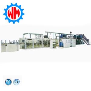  2025 New High Speed Pet Diaper Making Machine with Packaging System Manufactures
