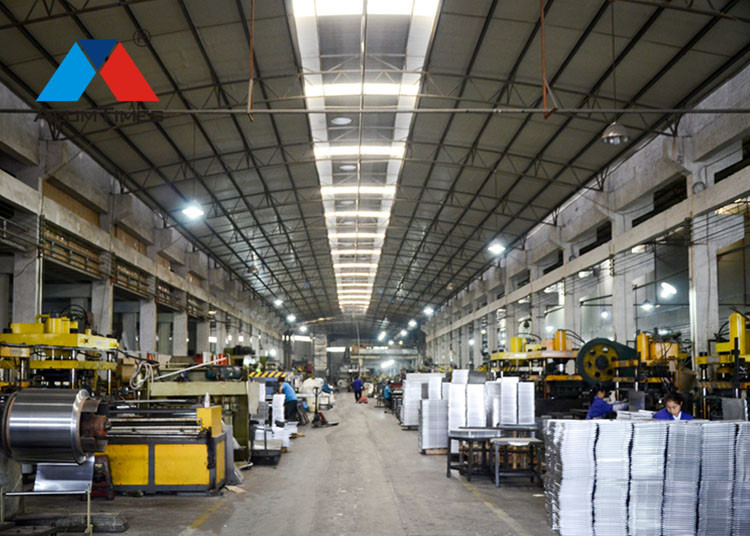 Station 1mm Aluminium Baffle Ceiling With Curved Keel Powder Coating