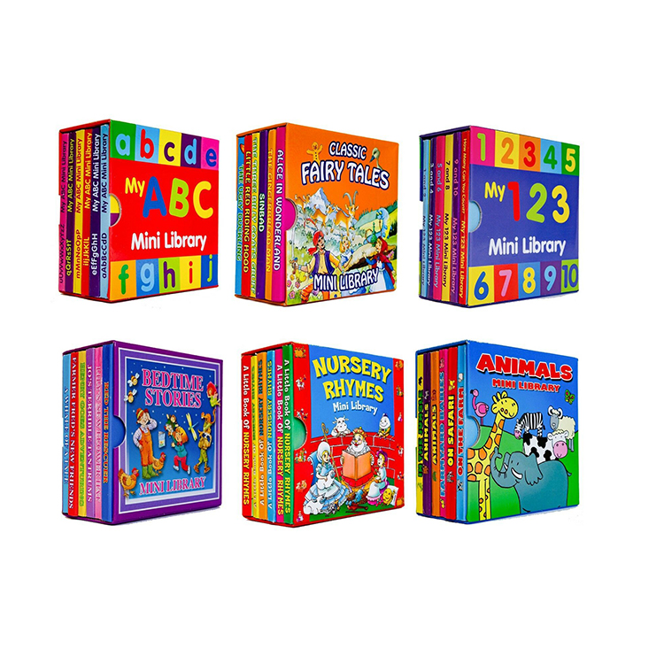 120Gsm Offset Kids Book Printing services Creative Sticker Eco Friendly Paper Material