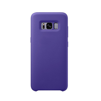 Anti Fouling Mobile Phone Silicone Cases Shockproof Shell With Microfiber