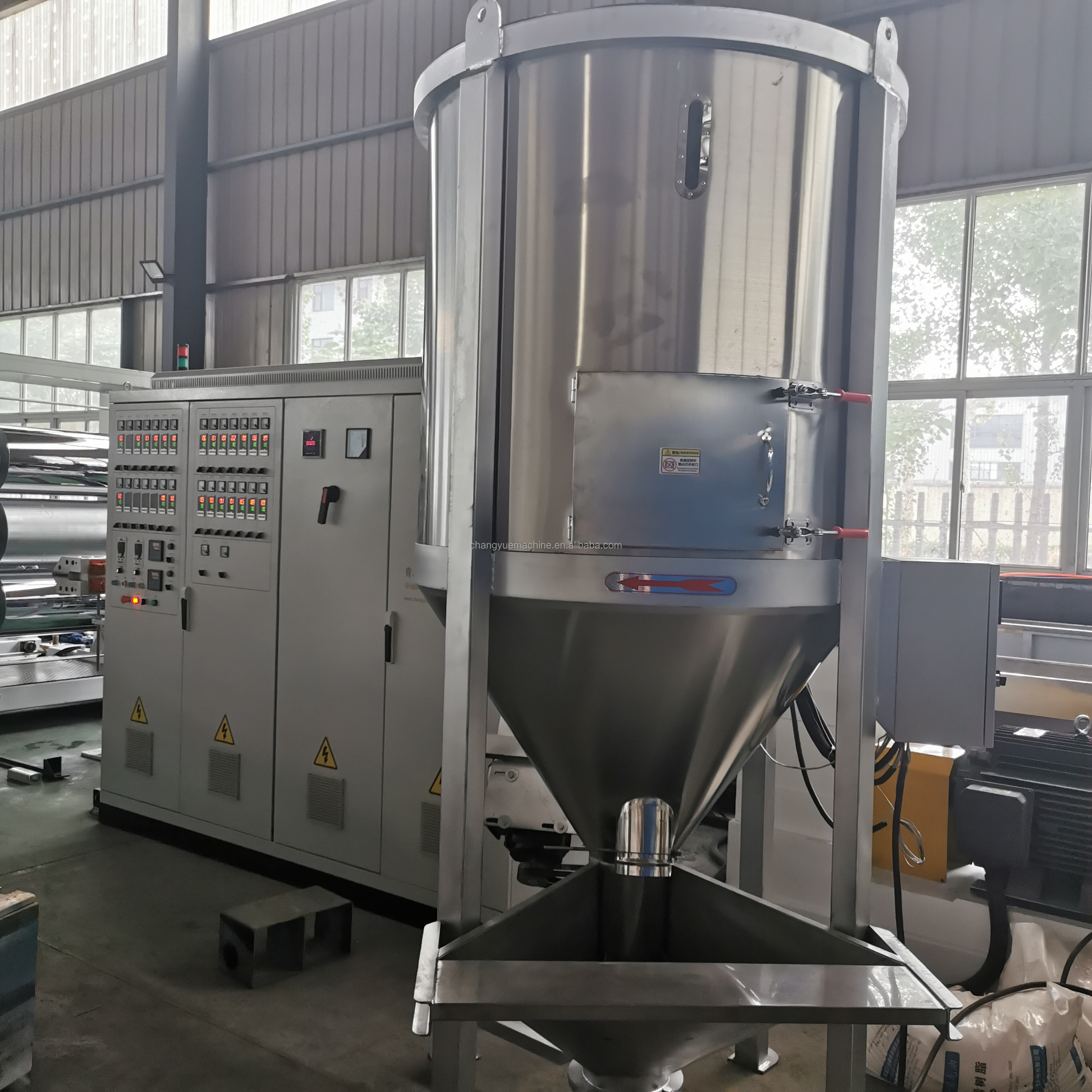 HDPE Large Diameter Water/Gas Supply Pipe Production Line with 380v 50hz Voltage