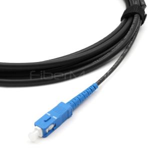 MINI SC UPC To SC UPC Simplex Fiber Optic Patch Cables 9/125 OS2 LSZH Jacket