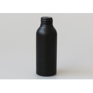 China Support heat transfer printing 150ml matte Black Aluminum Cosmetic spray Bottles on sale