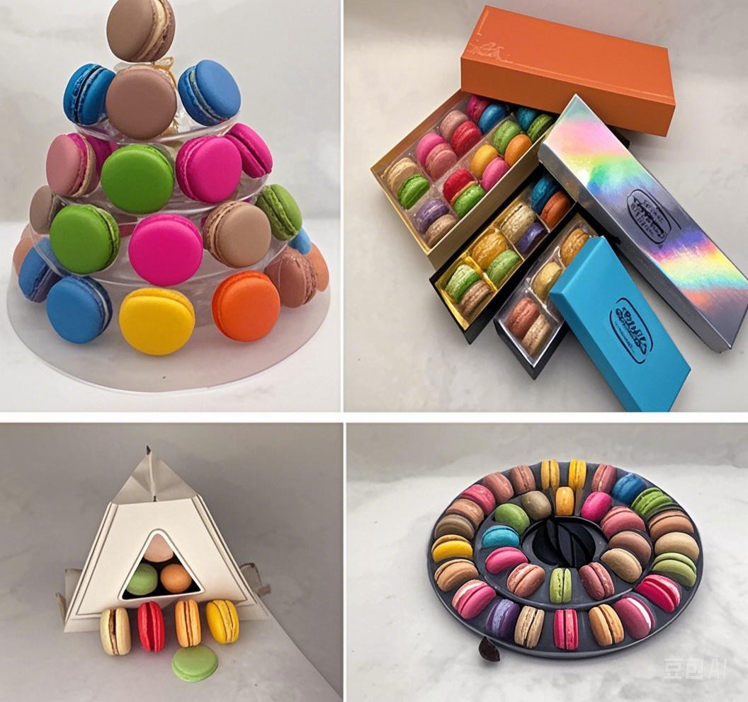 Macaron Top And Bottom Cover Packaging Gift Box Top And Bottom Cover Packaging Chocolate Top And Bottom Cover Packaging World Cover Packaging Plastic