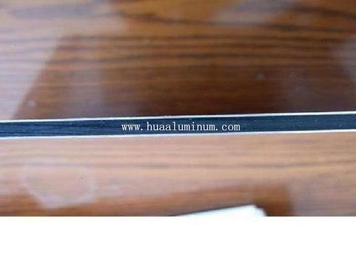 Wooden Finishing Metal Composite Material Wall Panels PE Coated 4mm ACP Sheet