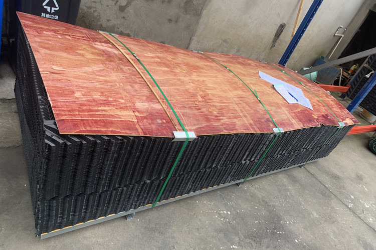 MX75 PVC Crossflow Cooling Tower Fill 0.6mm Thickness