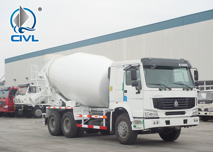 Sinotruk Howo 6x4 Concrete Mixer Truck Concrete Mixing Equipment 10cbm 70 Cabin With Air Condition