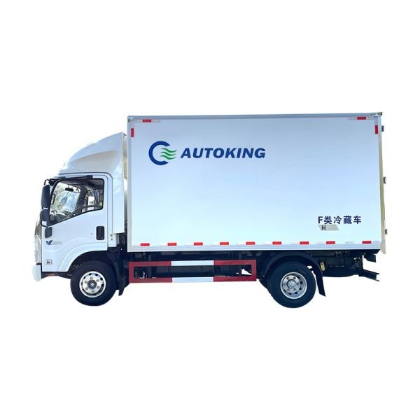 Quality QINGLING M100 4x2 LHD Refrigerator Truck Diesel Euro 3 for sale