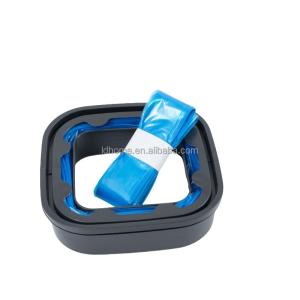 China Factory Custom 7 Layers of  Co-extrusion Nappy Bin Refills LVDI Plastic Diaper Pail Refill Bags Bin Trash Bag on sale