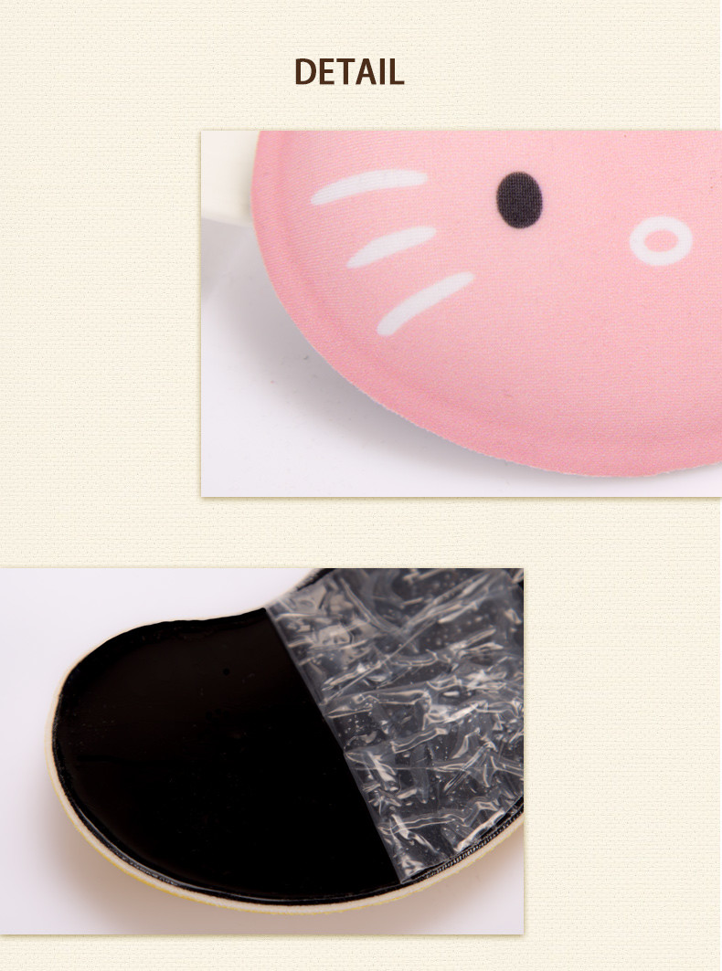 Cartoon Mouse Pad Wrist Rest , Lightweight Wrist Mouse Pad Support