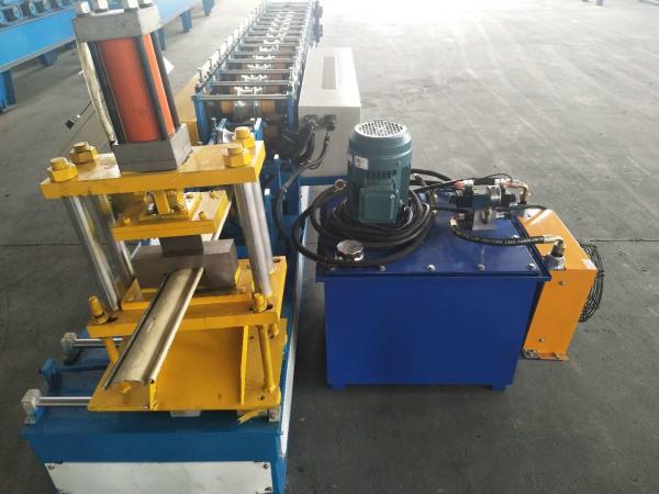 5.5kw Automatic Rolling Shutter Machine , Corrugated Iron Roofing Sheet Making