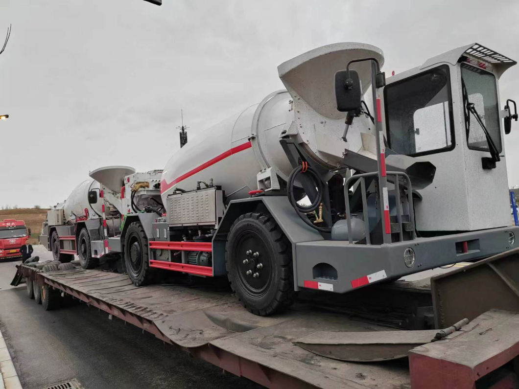 4m3 Underground Explosion Concrete Mixer Light Truck with Battery