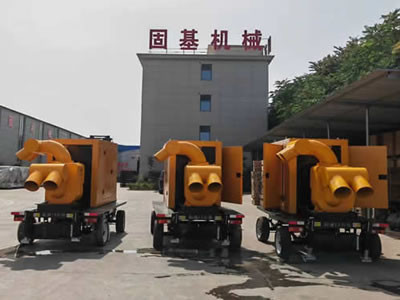 Self Priming Diesel Water Pump Set 1450 RPM Diesel Engine Water Pump For Mine