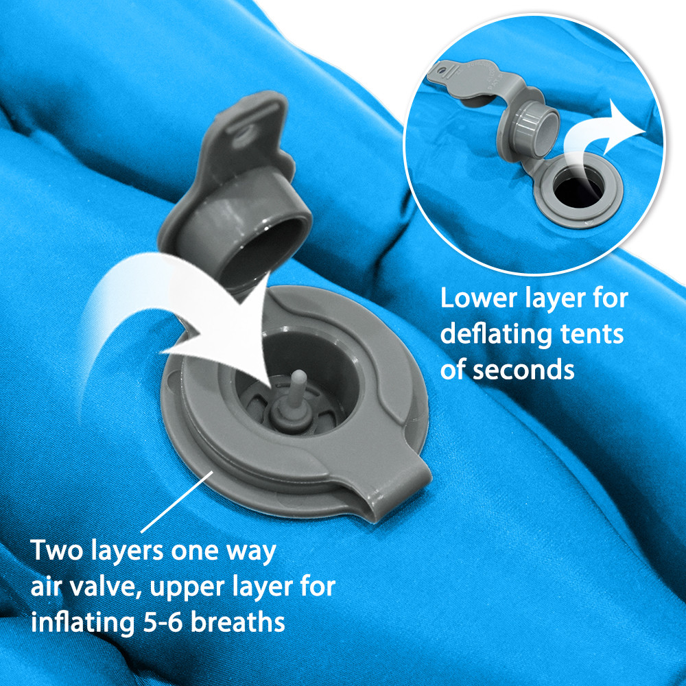 TPU Coating Ultralight 14.5oz Inflatable Sleeping Mat