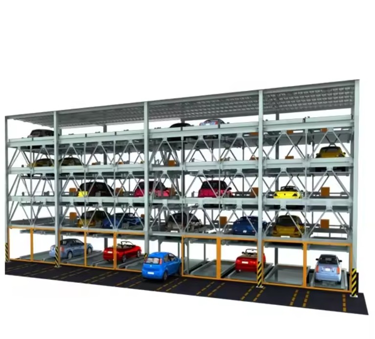 1000kg Load Hydraulic Lift Car Parking Residential Car Stackers For Garages