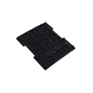 Customize Industrial Control Black Silicone Rubber Keypads Operating Force