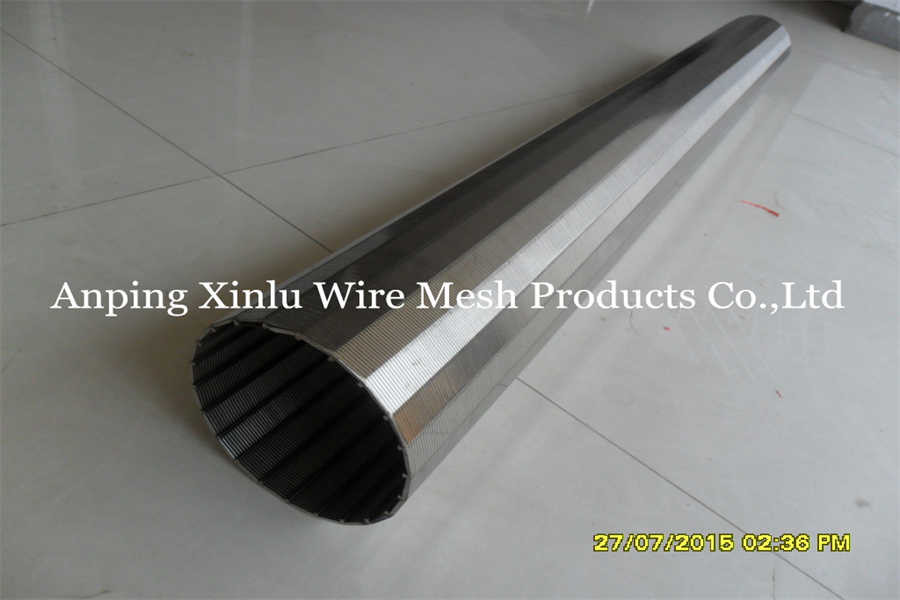 Point Welding Spiral Continuous Slot Wedge Wire Well Screen Tube for Groundwater/oil Pump