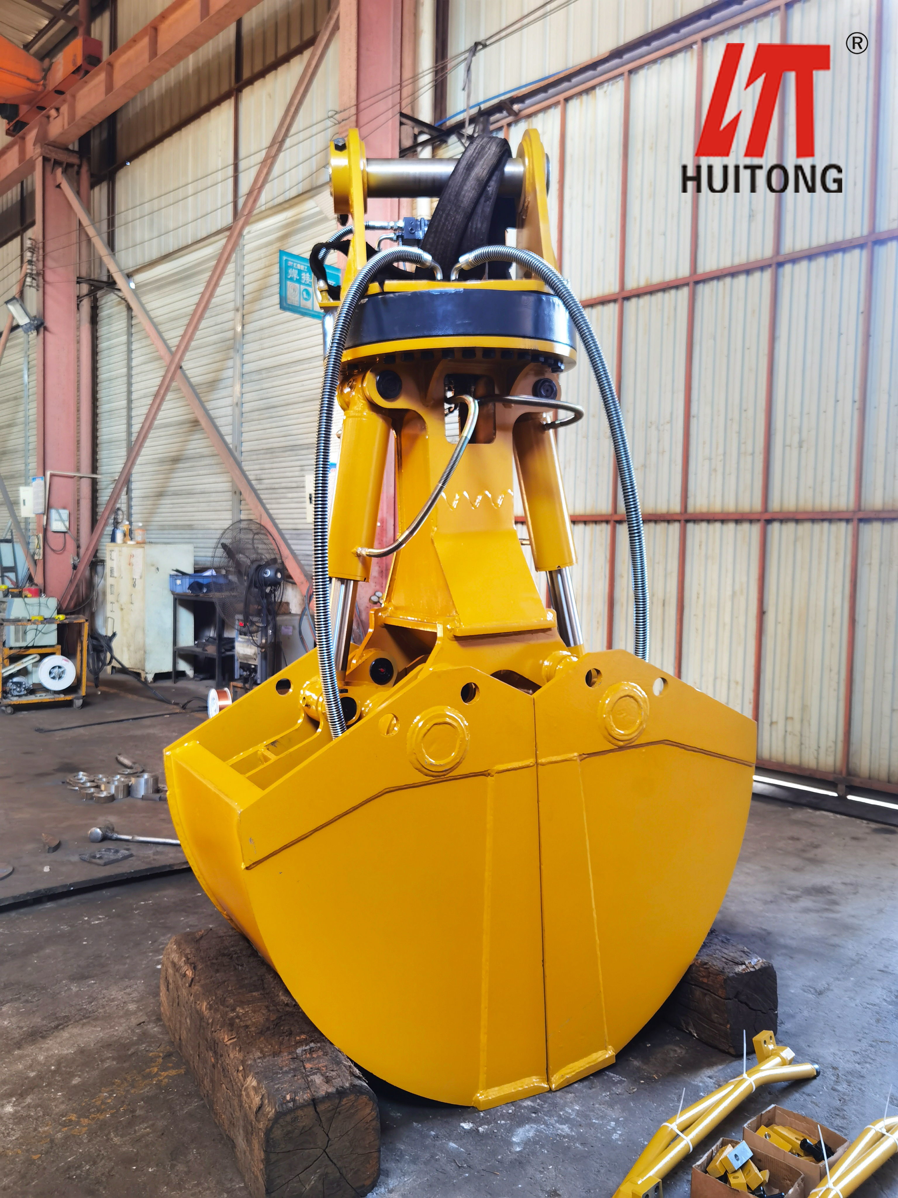 Excavator Manual Clamshell Bucket Mining Excavator Clamshell Grab Bucket For Crane And Excavator