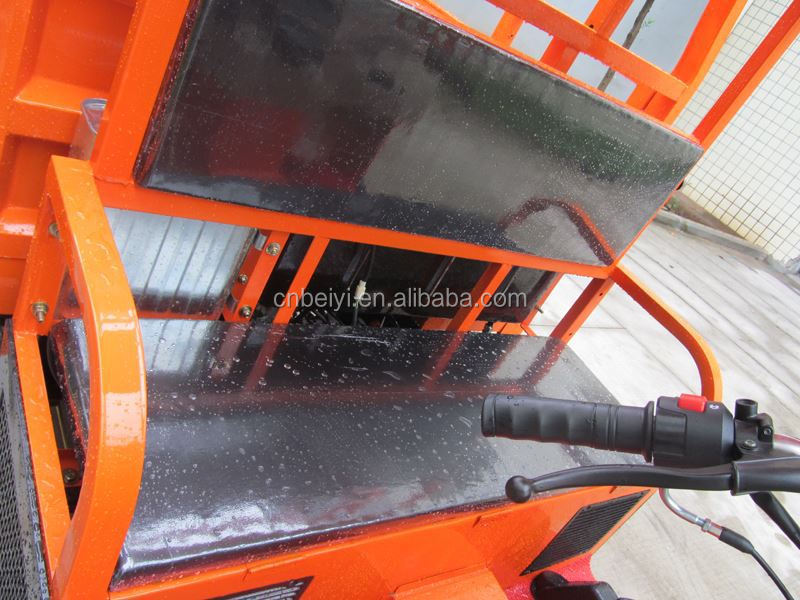 Closed Body Type Three Wheel Motorcycle Cargo Tricycle 250cc With 36A Battery