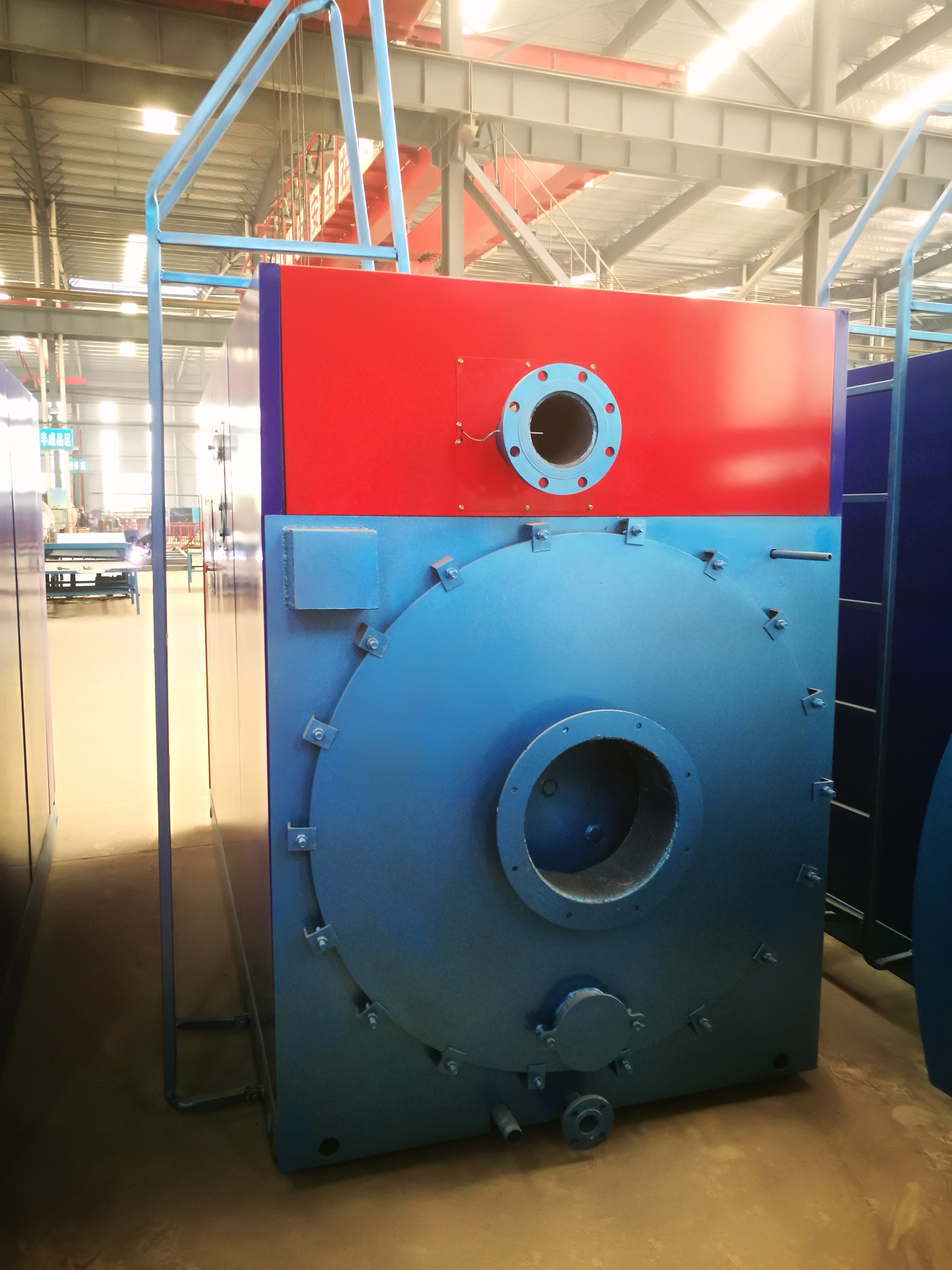 Vacuum Gas Fired Hot Water Boiler Oil Central Heating Boilers Equipped With Baltur