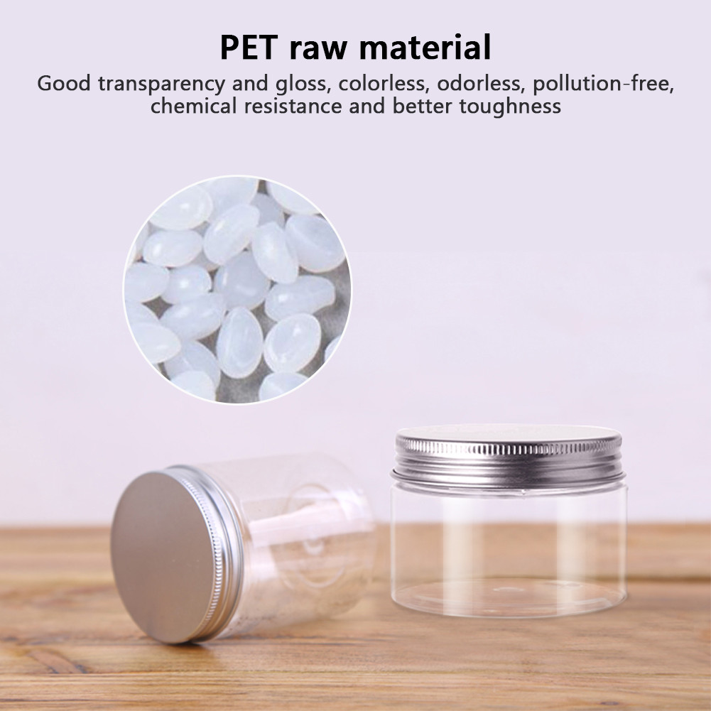 Clear PET Plastic Ice Cream Packaging Container With Lids