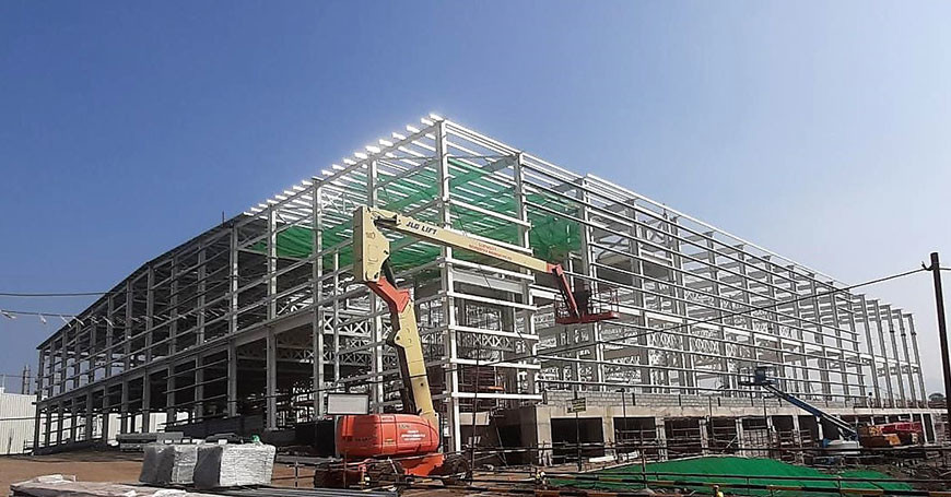 Durable Industrial Steel Structure Building Metal Warehouse Building Construction