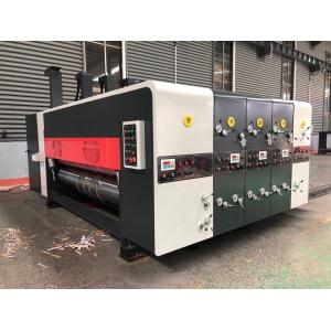 Custom Automatic Flexo Printing Machine Four Color With Die Cutter