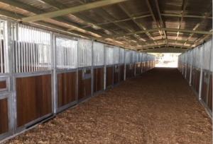  Wooden Swing Door Hot Dipped Galvanized Luxury Horse Stables Manufactures