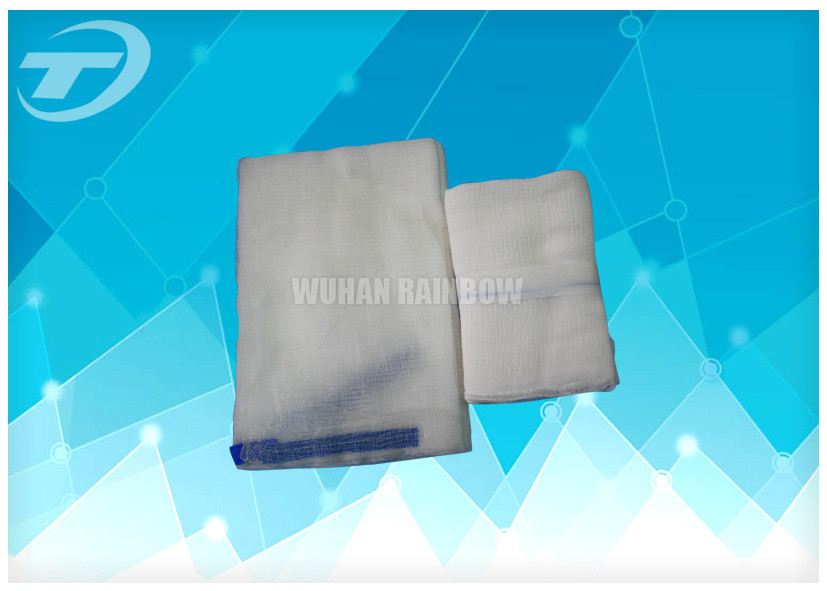100% cotton Medical Lap sponge / lap pad sponge / abdominal pad with X-ray and blue loop
