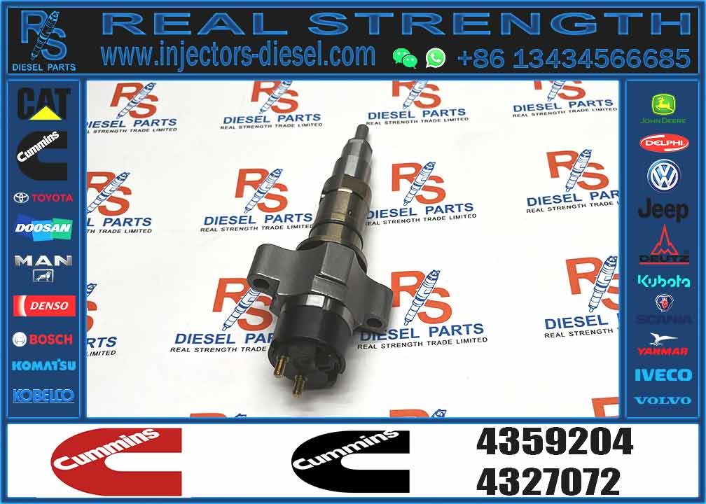 Common Rail Injector Fuel Injector 5491659 4327072 4359204 4307414 For QSL Excavator QSL9.3 ISCE Engine 6L